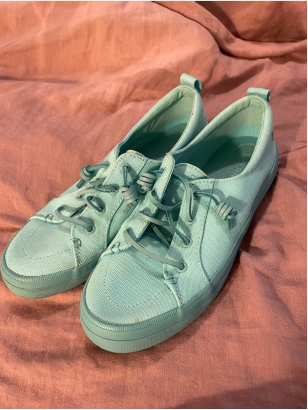 Sperry Aqua Canvas Women's Casual Sneakers